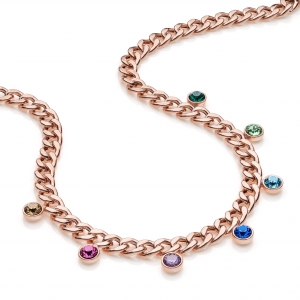 Collana in Argento con cristalli